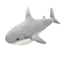 Купить - большую мягкую игрушку  Мягкая игрушка Акула 140 см Серая (Shark140G)