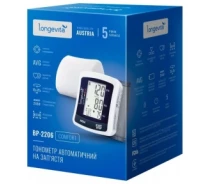 Купить - тонометр  Тонометр LONGEVITA BP-2206 на запястье гарантия 5 лет  (to-18529)