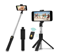 Купить - штатив  Монопод-штатив AccPro K07B black для телефона, фотоаппарата, экшен камеры (11216)