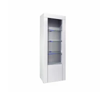 Купить - сервант  Пенал 1 дв Миро-Марк Modern 63х168х35 см Глянец Белый (MD-121-WB)