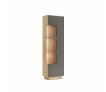 Купить - сервант  Сервант 1 дв правый Миро-Марк Luna 60х205х38 см Дуб Крафт/Мат Лава (LN-111-LV)