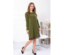 Купить - повседневное платье  Платье женское Носи Своє 40 Зеленый (8261-073-v1) (p-7704-66728)