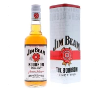 Купить - виски  Віскі Jim Beam White 0,7л 40% у металевій коробці (99-00000909)