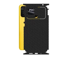 Купить - защитную пленку для смартфона  Защитная пленка StatusSKIN для Xiaomi Poco C40 Корпус Винил Карбон черный