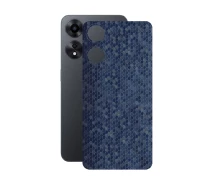 Купить - защитную пленку для смартфона  Защитная пленка StatusSKIN для OPPO A1x Корпус Винил Соты синие