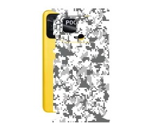 Купить - защитную пленку для смартфона  Защитная пленка StatusSKIN для Xiaomi Poco C40 Корпус Винил Пиксель 3