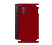 Купить - защитную пленку для смартфона  Защитная пленка StatusSKIN для Motorola Moto E13 Корпус Винил Металлик красный