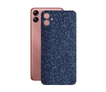 Купить - защитную пленку для смартфона  Защитная пленка StatusSKIN для Samsung F04 (E045) Корпус Винил Соты синие