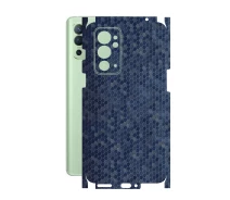Купить - защитную пленку для смартфона  Защитная пленка StatusSKIN для OnePlus 9RT Корпус Винил Соты синие