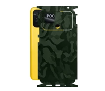 Купить - защитную пленку для смартфона  Защитная пленка StatusSKIN для Xiaomi Poco C40 Корпус Винил Камуфляж зеленый