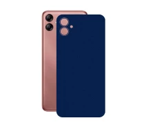 Купить - защитную пленку для смартфона  Защитная пленка StatusSKIN для Samsung F04 (E045) Корпус Винил Синий металлик