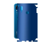 Купить - защитную пленку для смартфона  Защитная пленка StatusSKIN для Huawei Nova 3e Корпус Винил Синий матовый