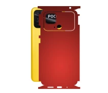 Купить - защитную пленку для смартфона  Защитная пленка StatusSKIN для Xiaomi Poco C40 Корпус Винил красный, матовый