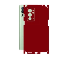 Купить - защитную пленку для смартфона  Защитная пленка StatusSKIN для OnePlus 9RT Корпус Винил Металлик красный