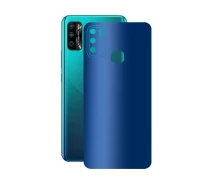 Купить - защитную пленку для смартфона  Защитная пленка StatusSKIN для Infinix Hot 9 Play Корпус Винил Синий матовый