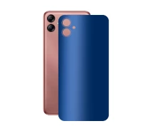 Купить - защитную пленку для смартфона  Защитная пленка StatusSKIN для Samsung F04 (E045) Корпус Винил Синий матовый