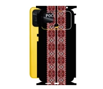 Купить - защитную пленку для смартфона  Защитная пленка StatusSKIN для Xiaomi Poco C40 Корпус Винил Вышиванка 3