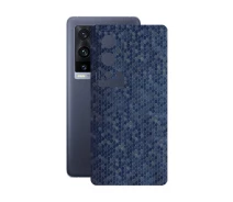 Купить - защитную пленку для смартфона  Защитная пленка StatusSKIN для Vivo X60 Pro Plus 5G Корпус Винил Соты синие