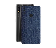 Купить - защитную пленку для смартфона  Защитная пленка StatusSKIN для TP-Link Neffos X20 Pro Корпус Винил Соты синие