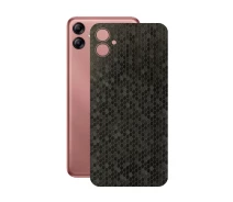 Купить - защитную пленку для смартфона  Защитная пленка StatusSKIN для Samsung F04 (E045) Корпус Винил Соты черные