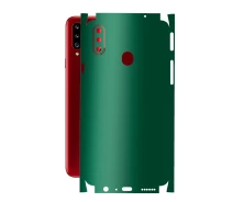 Купить - защитную пленку для смартфона  Защитная пленка StatusSKIN для Samsung Galaxy A20s (A207) Корпус Винил Зеленая