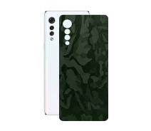 Купить - защитную пленку для смартфона  Защитная пленка StatusSKIN для LG Velvet Корпус Винил Камуфляж зеленый
