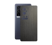 Купить - защитную пленку для смартфона  Защитная пленка StatusSKIN для Vivo X60 Pro Plus 5G Корпус Винил Дерево серебристо-черное