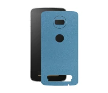 Купить - защитную пленку для смартфона  Защитная пленка StatusSKIN для Motorola Moto Z2 Force Корпус Винил Голубой глянец