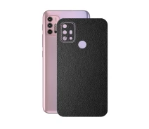 Купить - защитную пленку для смартфона  Защитная пленка StatusSKIN для Motorola Moto G30 (xt2129-2) Корпус Винил Кожа черная