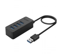 Купить - кардридер  Концентратор Orico USB 3.0 4 port (W5P-U3-030-BK-BP) (CA912735)