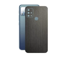 Купить - защитную пленку для смартфона  Защитная пленка StatusSKIN для Motorola Moto G20 Корпус Винил Дерево серебристо-черное