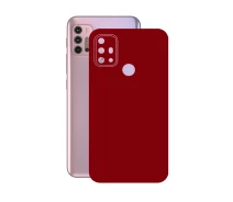 Купить - защитную пленку для смартфона  Защитная пленка для Motorola Moto G30 (xt2129-2) Корпус Винил Металлик красный