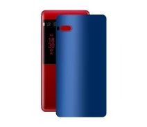 Купить - защитную пленку для смартфона  Защитная пленка StatusSKIN для Meizu Pro 7 Корпус Винил Синий матовый