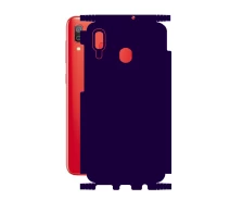 Купить - защитную пленку для смартфона  Защитная пленка StatusSKIN для Samsung Galaxy A30 (A305) Корпус Винил Фиолетовая, глянцевая