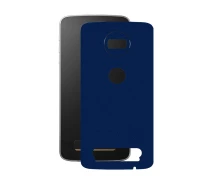 Купить - защитную пленку для смартфона  Защитная пленка StatusSKIN для Motorola Moto Z2 Force Корпус Винил Синий металлик