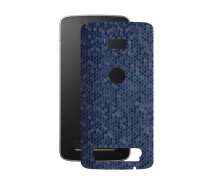 Купить - защитную пленку для смартфона  Защитная пленка StatusSKIN для Motorola Moto Z2 Force Корпус Винил Соты синие