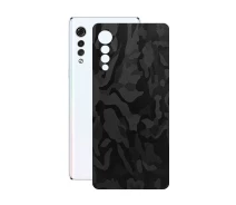 Купить - защитную пленку для смартфона  Защитная пленка StatusSKIN для LG Velvet Корпус Винил Камуфляж черный