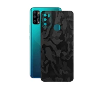 Купить - защитную пленку для смартфона  Защитная пленка StatusSKIN для Infinix Hot 9 Play Корпус Винил Камуфляж черный