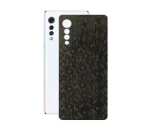 Купить - защитную пленку для смартфона  Защитная пленка StatusSKIN для LG Velvet Корпус Винил Соты черные