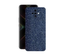 Купить - защитную пленку для смартфона  Защитная пленка StatusSKIN для ZTE Nubia red Magic 5G lite Корпус Винил Соты синие