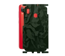 Купить - защитную пленку для смартфона  Защитная пленка StatusSKIN для Samsung Galaxy A30 (A305) Корпус Винил Камуфляж зеленый