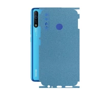 Купить - защитную пленку для смартфона  Защитная пленка StatusSKIN для Tecno Camon 12 Air Корпус Винил Голубая глянец
