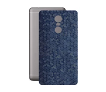 Купить - защитную пленку для смартфона  Защитная пленка StatusSKIN для Lenovo K6 Note Корпус Винил Соты синие