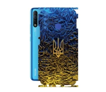 Купить - защитную пленку для смартфона  Защитная пленка StatusSKIN для Tecno Camon 12 Air Корпус Винил Герб 2