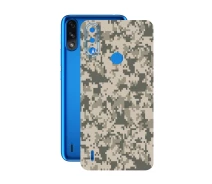 Купить - защитную пленку для смартфона  Защитная пленка StatusSKIN для Motorola Moto E7 Power Корпус Винил Пиксель 2