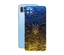 Купить - защитную пленку для смартфона  Защитная пленка StatusSKIN для Samsung Galaxy F42 5G (E426) Корпус Винил Герб 2