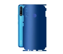 Купить - защитную пленку для смартфона  Защитная пленка StatusSKIN для Tecno Camon 12 Air Корпус Винил Синий матовый