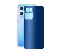 Купить - защитную пленку для смартфона  Защитная пленка StatusSKIN для OPPO Reno 7 Pro 5G Корпус Винил Синий матовый