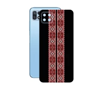 Купить - защитную пленку для смартфона  Защитная пленка StatusSKIN для Samsung Galaxy F42 5G (E426) Корпус Винил Вышиванка 3