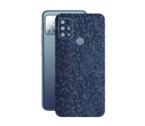 Купить - защитную пленку для смартфона  Защитная пленка StatusSKIN для Motorola Moto G20 Корпус Винил Соты синие